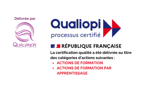 Logo officiel de certification Qualiopi